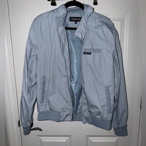 Members Only Sky Blue racer Jacket
